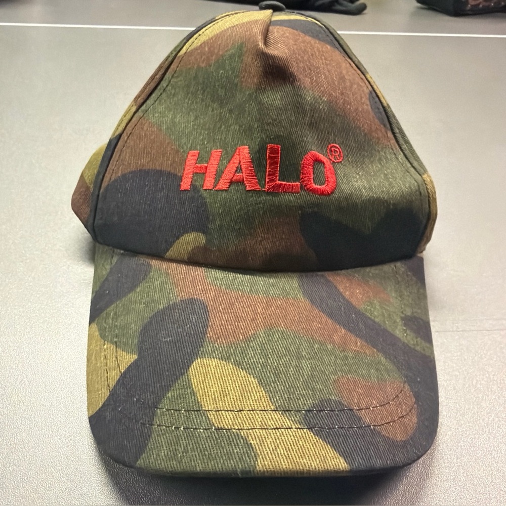 Halo Camouflage Casual Outdoor Wear Hat Cap Adult‎ Mens Adjustable Strapback